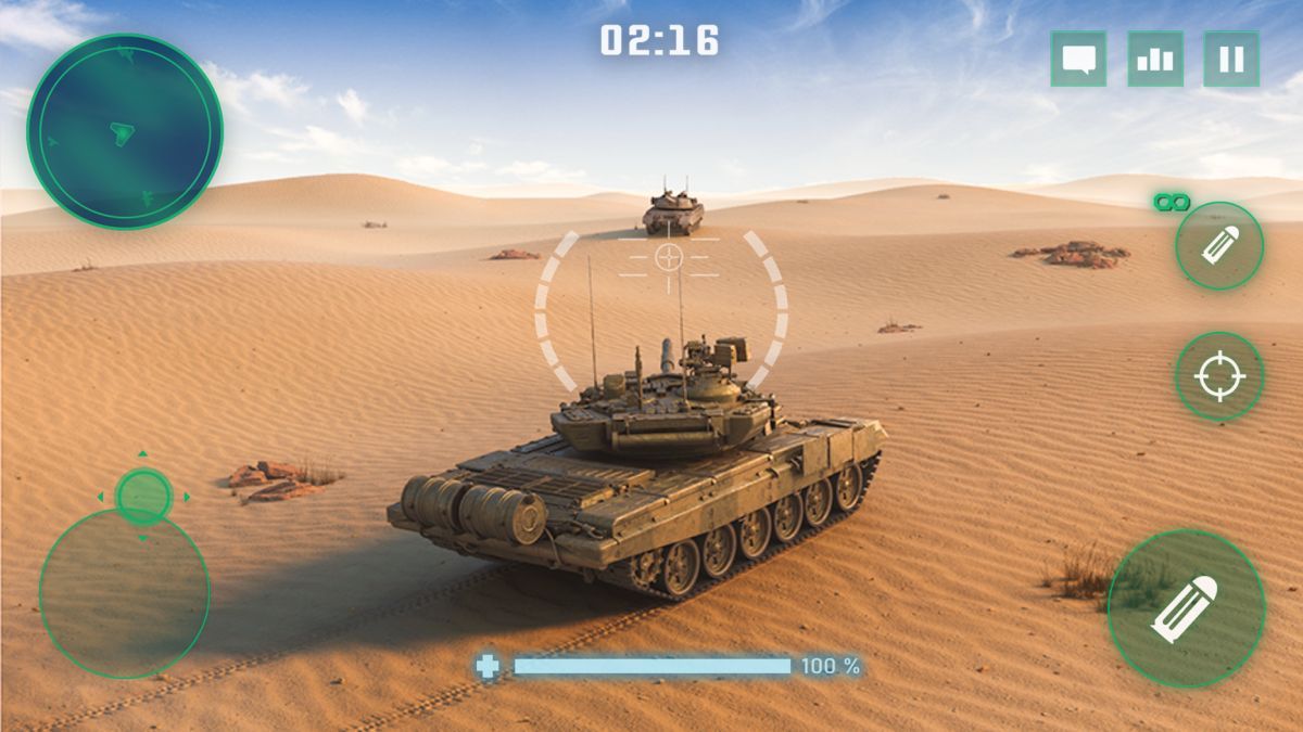 War Machines: Tank Battle - Army Military Games