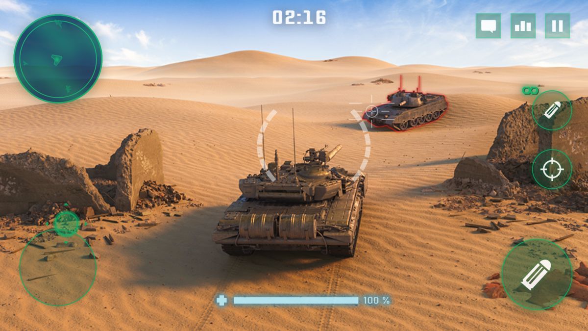 War Machines: Tank Battle - Army Military Games