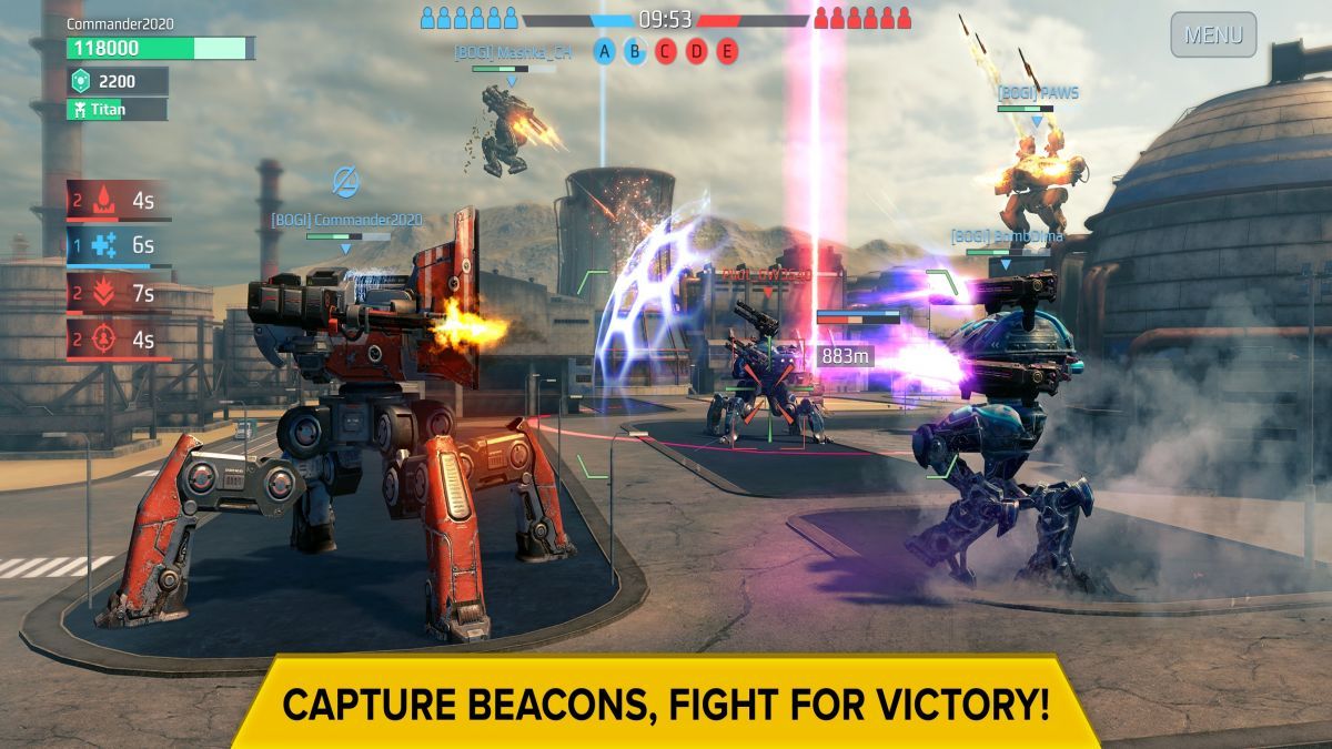 War Robots Multiplayer Battles