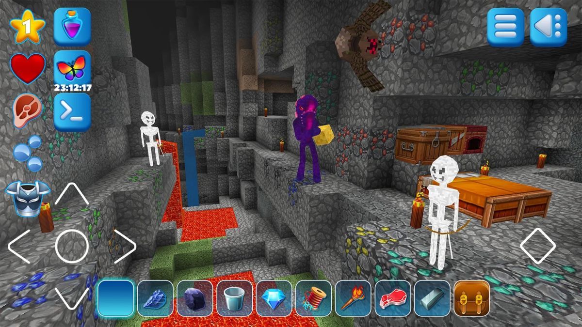 RealmCraft with Skins Export to Minecraft