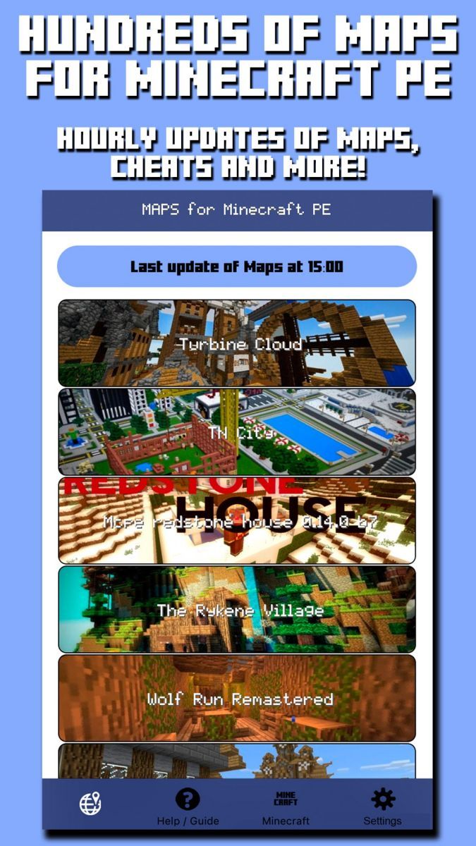 Maps for Minecraft PE