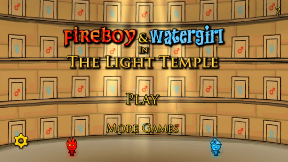 Fireboy and Watergirl 2 Light Temple