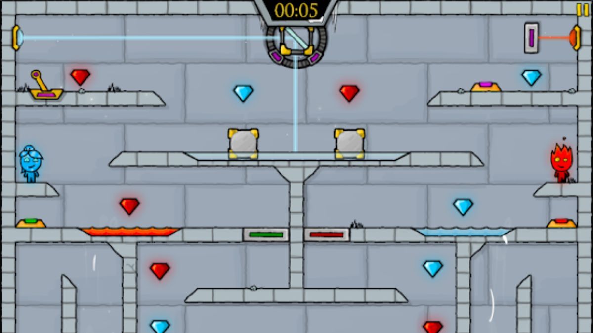 Fireboy and Watergirl 3 Ice Temple