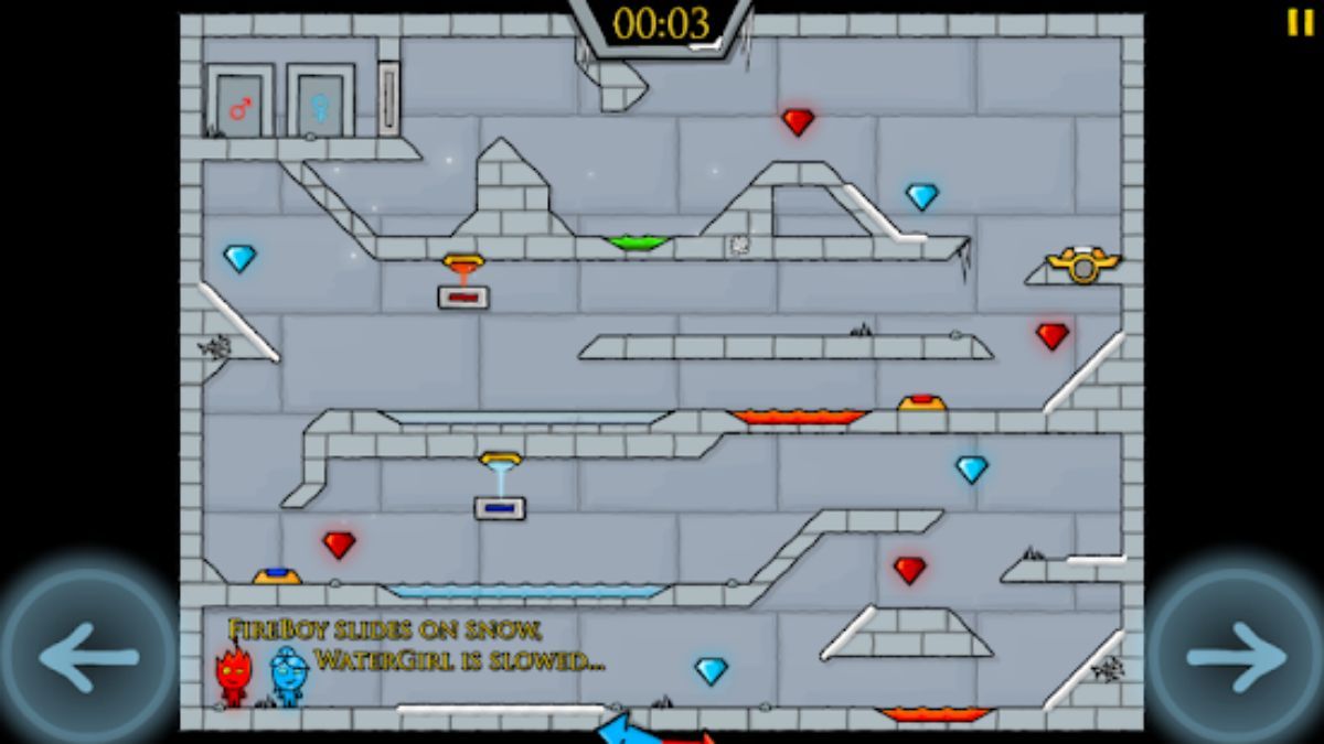 Fireboy and Watergirl 3 Ice Temple