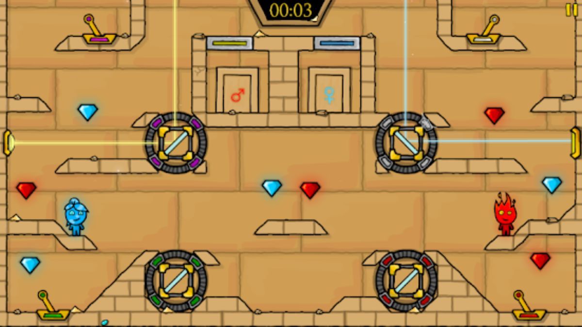 Fireboy and Watergirl 2 Light Temple