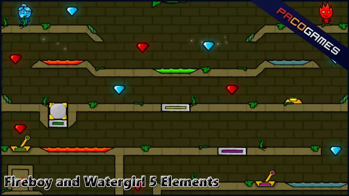Fireboy and Watergirl 5 Elements