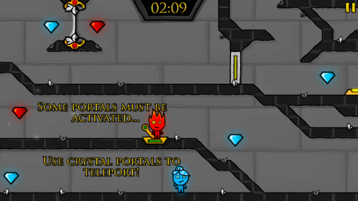 Fireboy and Watergirl 4 Crystal Temple