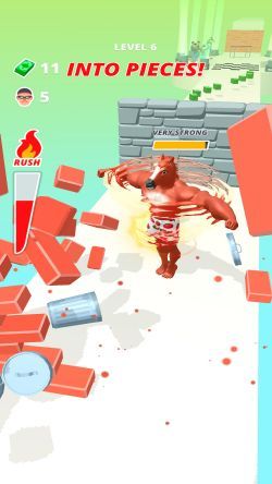 Muscle Rush - Smash Running Game