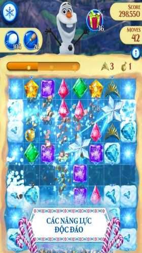 Disney Frozen Free Fall Game