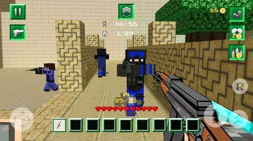 Pixel Hunt: Many Real Guns Mod