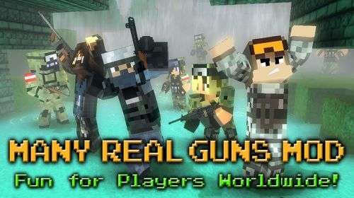 Pixel Hunt: Many Real Guns Mod