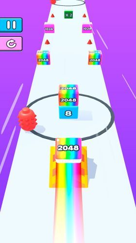 Jelly Run 2048