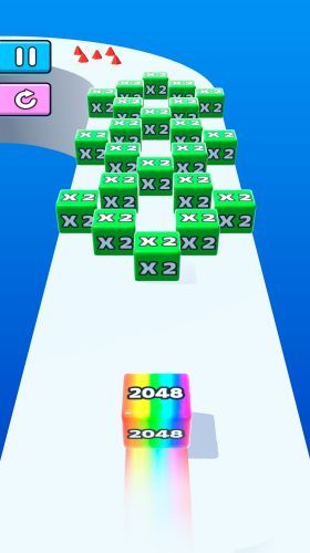 Jelly Run 2048