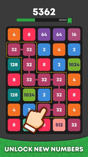 Number Match: 2048 Puzzle