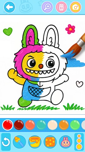 Labubu Coloring Games for Kids