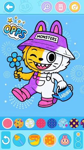 Labubu Coloring Games for Kids