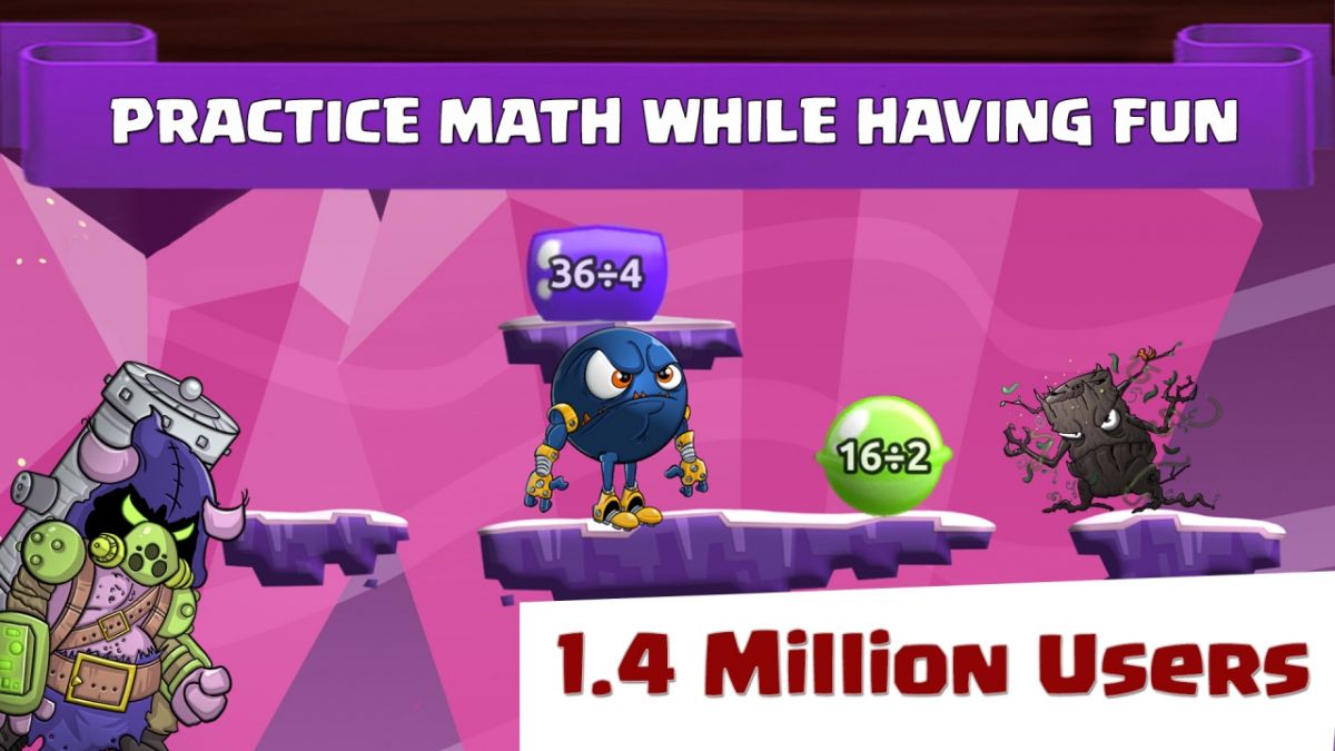 Monster Math - Fun Math Game For Kids